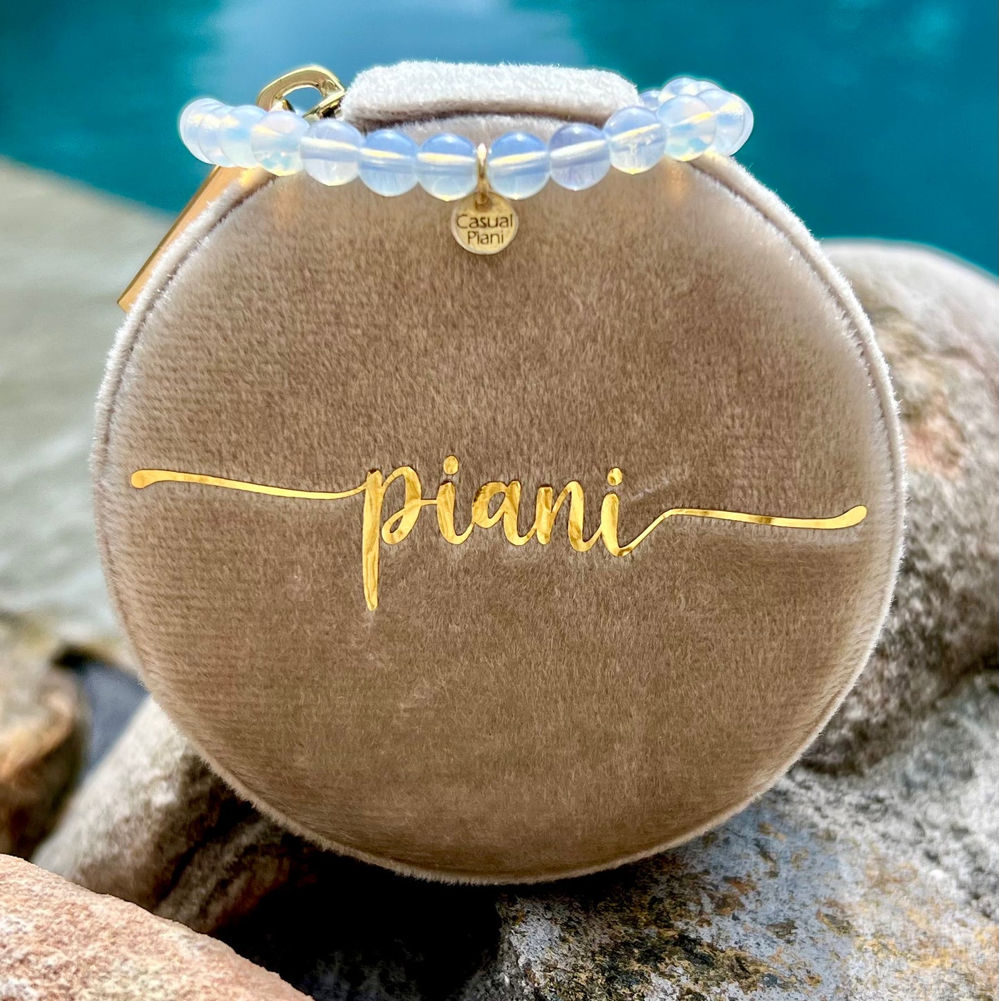 Opal Murano Glass | Single Bracelet