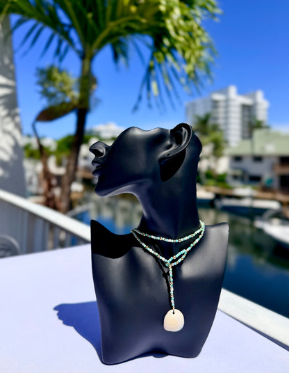 NEW Pastels & Shells | Wrap Necklace (Copy)